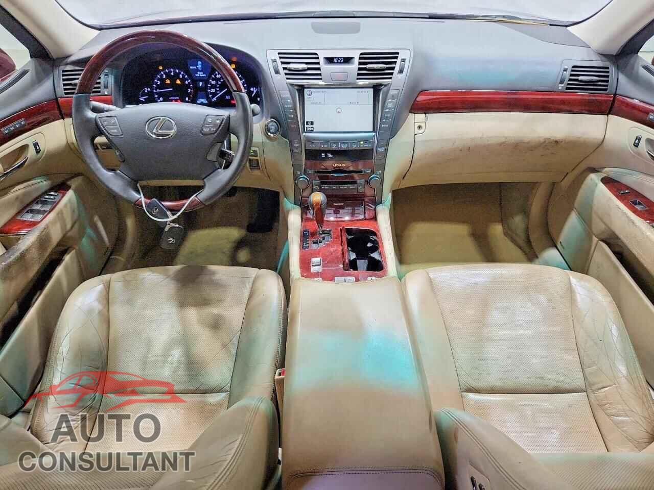 LEXUS LS460 2009 - JTHBL46F395090844