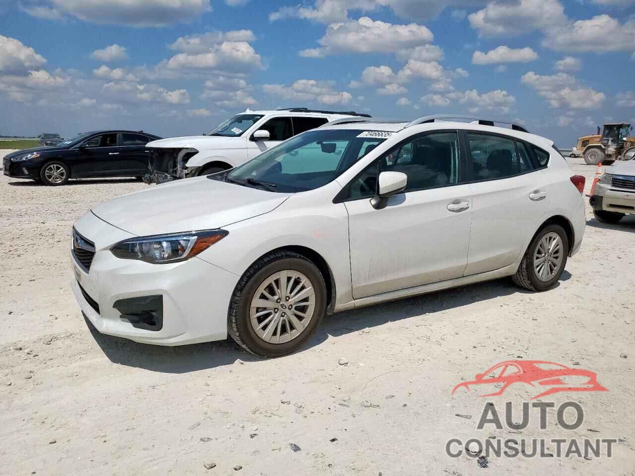 SUBARU IMPREZA 2018 - 4S3GTAB6XJ3732911