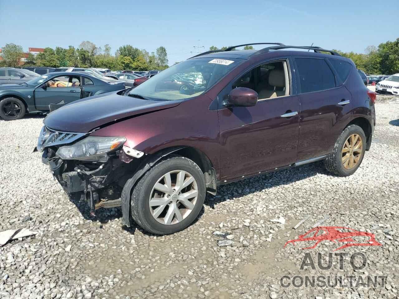 NISSAN MURANO 2013 - JN8AZ1MW2DW321897