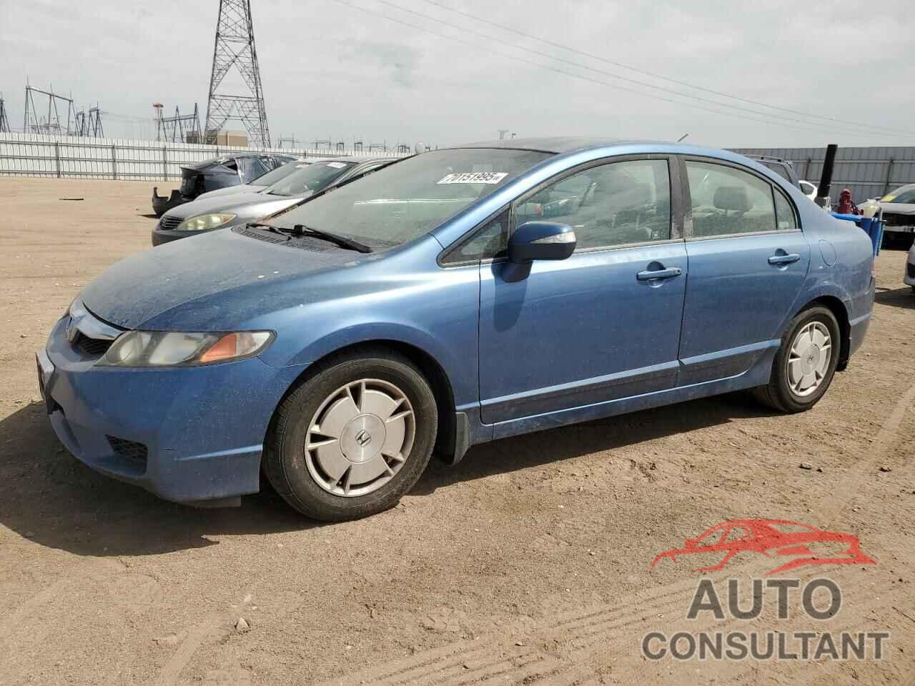 HONDA CIVIC 2010 - JHMFA3F22AS004654
