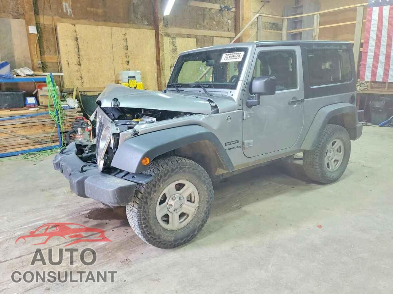 JEEP WRANGLER 2017 - 1C4AJWAG3HL659362