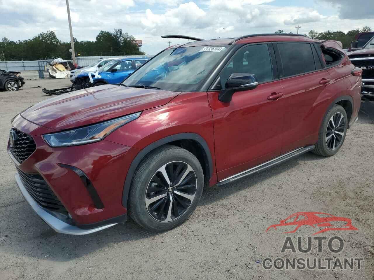 TOYOTA HIGHLANDER 2021 - 5TDLZRAH0MS082455