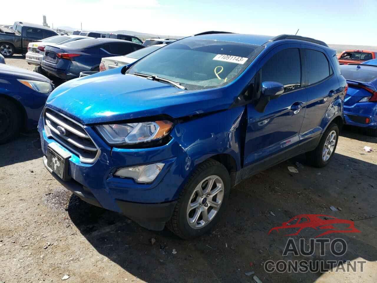 FORD ECOSPORT 2020 - MAJ6S3GL4LC326074