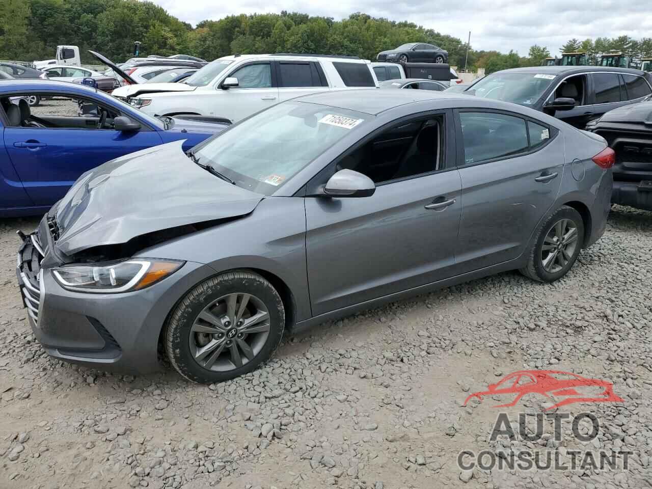 HYUNDAI ELANTRA 2018 - 5NPD84LF7JH253614