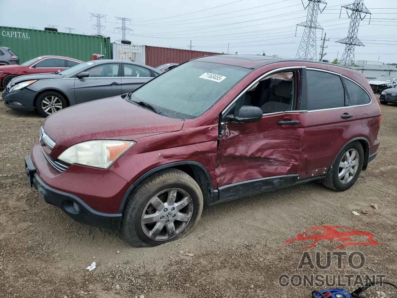 HONDA CRV 2009 - 5J6RE48549L046775