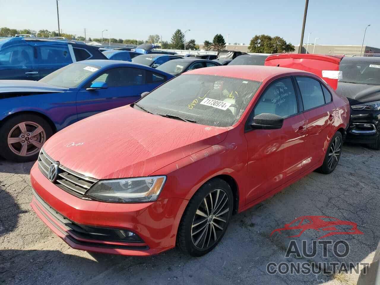 VOLKSWAGEN JETTA 2016 - 3VWB17AJ6GM352414