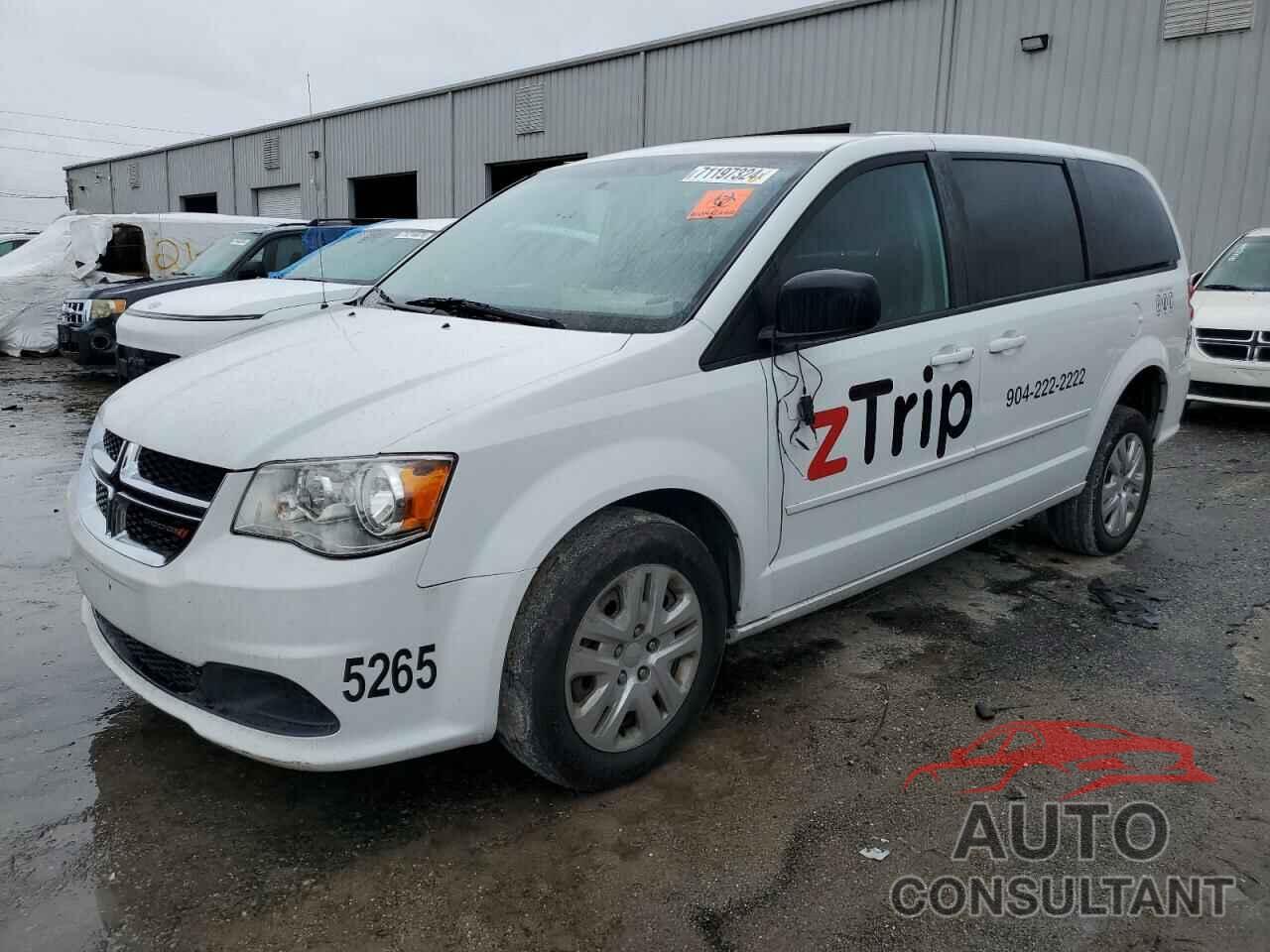 DODGE CARAVAN 2017 - 2C4RDGBG5HR855759