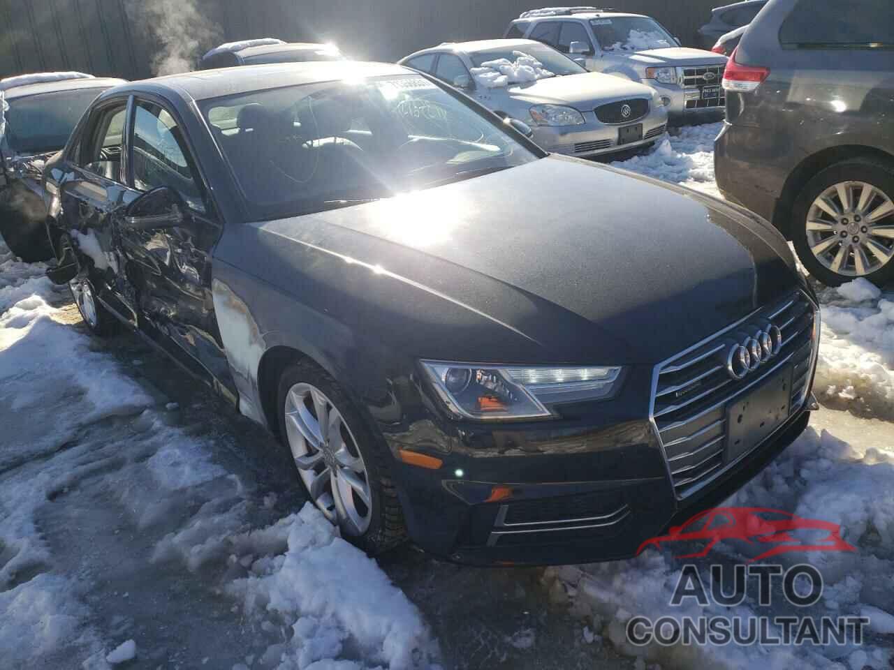 AUDI A4 2017 - WAUDNAF45HN041027