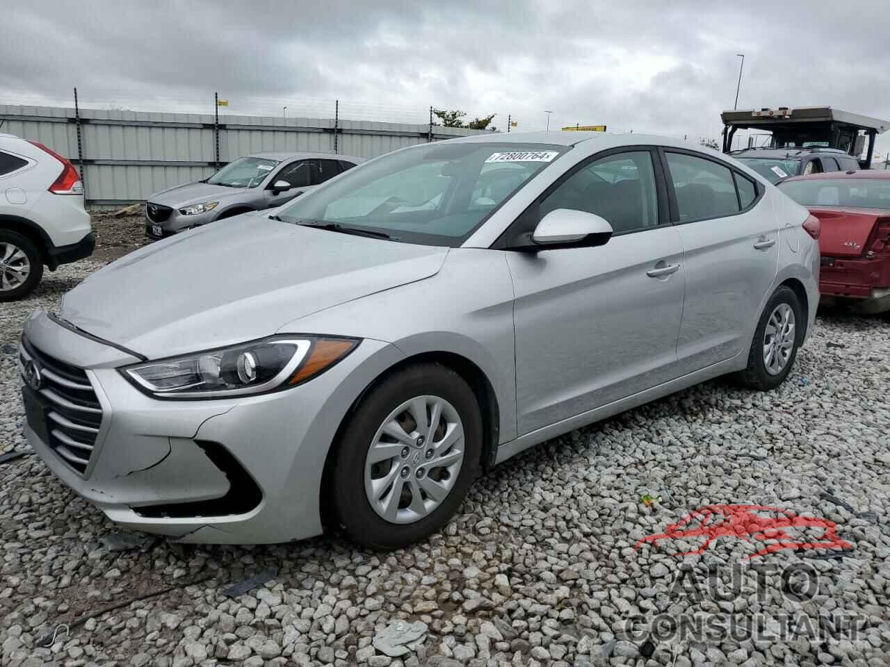 HYUNDAI ELANTRA 2018 - 5NPD74LF4JH330071