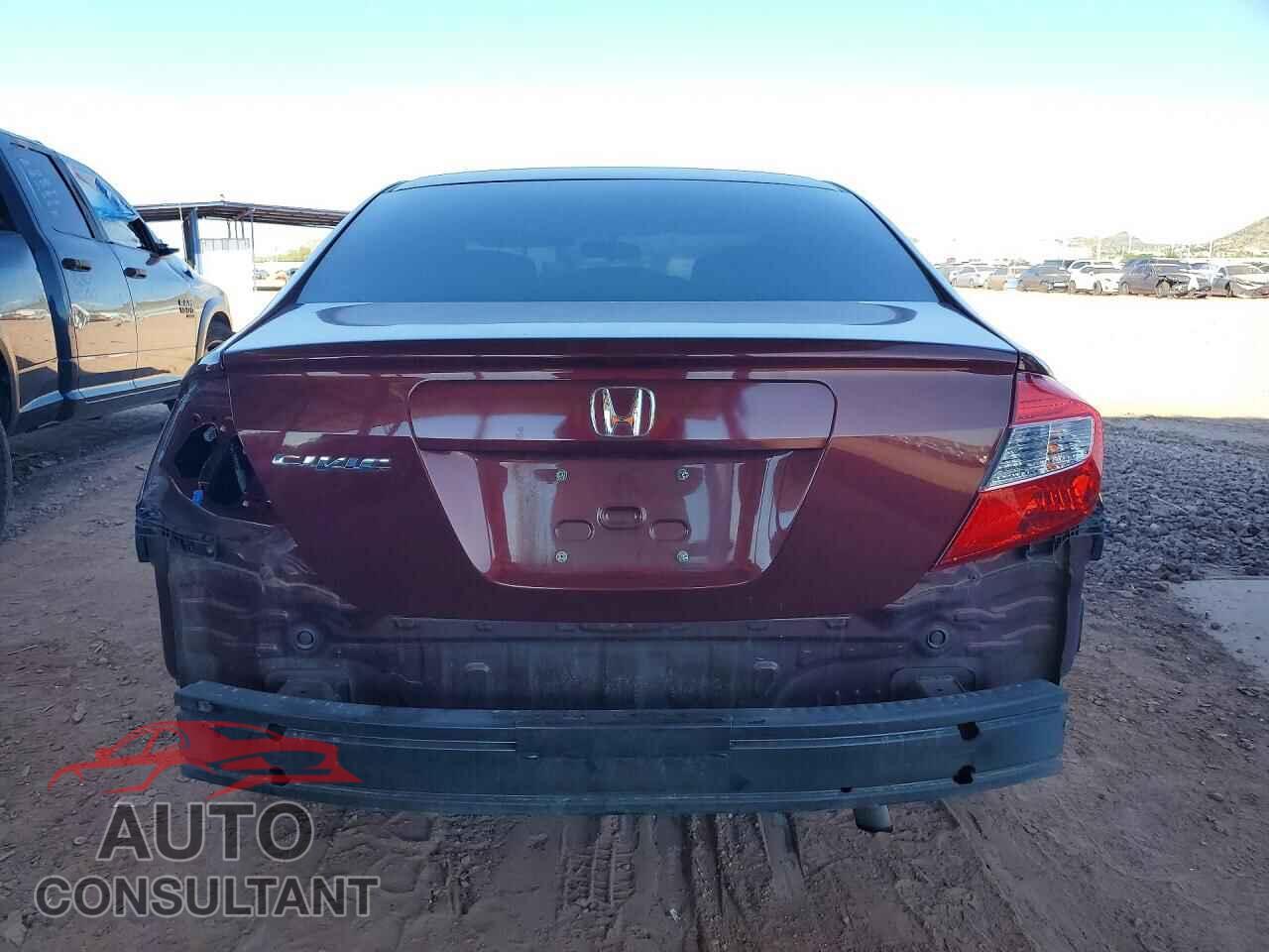 HONDA CIVIC 2012 - 19XFB2F85CE301534