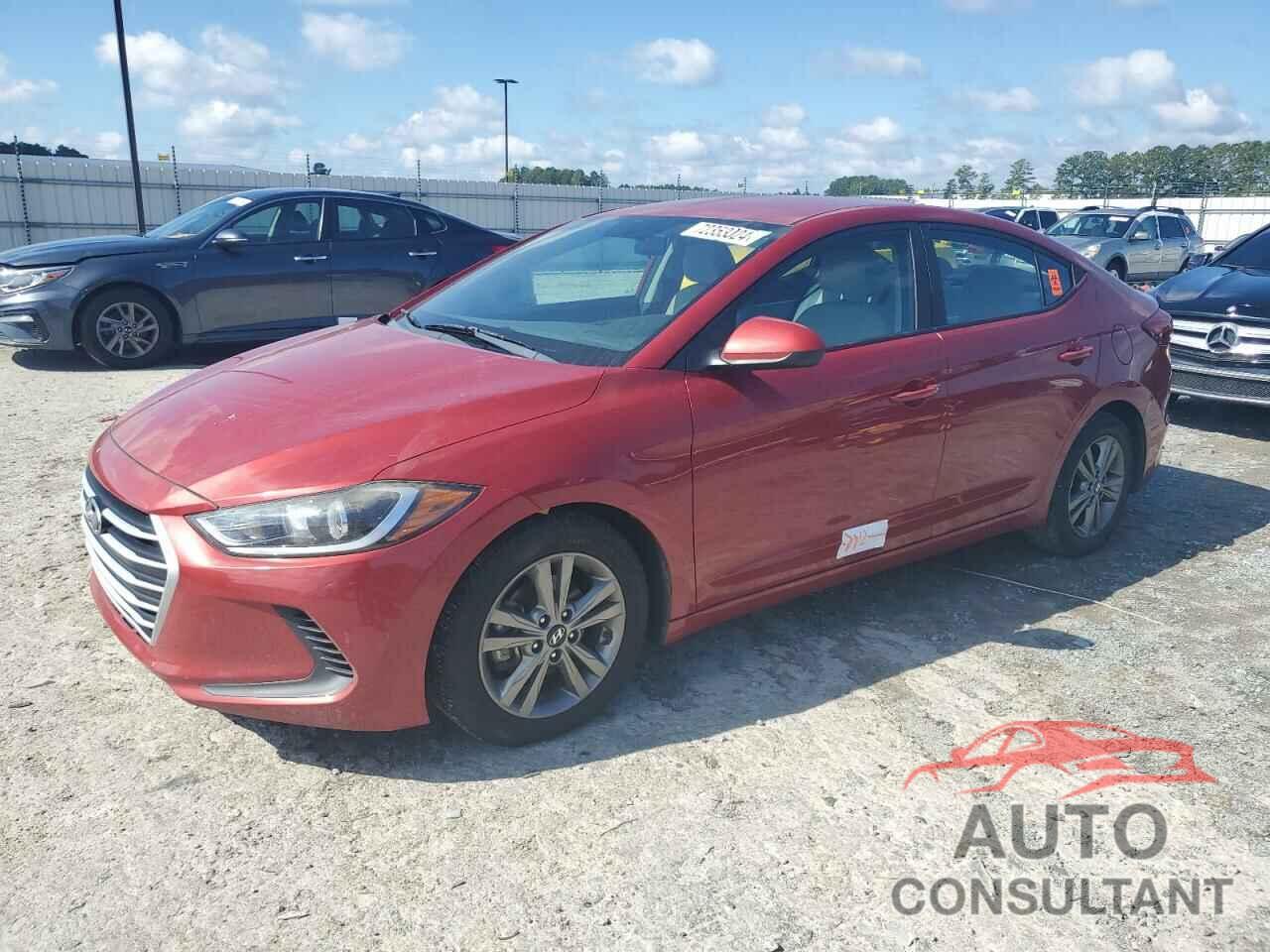 HYUNDAI ELANTRA 2018 - 5NPD84LF6JH216294