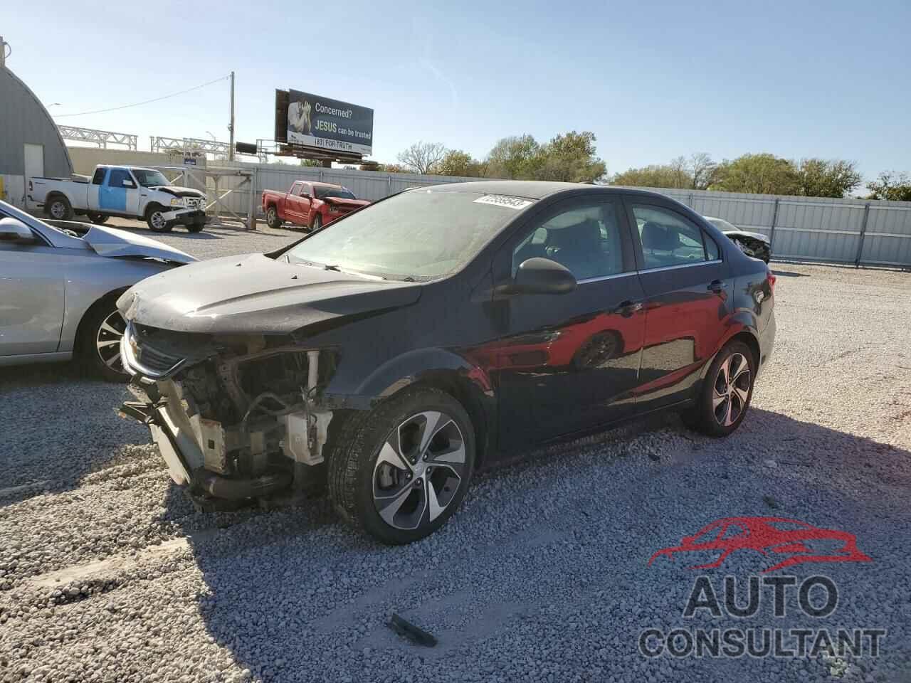 CHEVROLET SONIC 2019 - 1G1JF5SB9K4125159