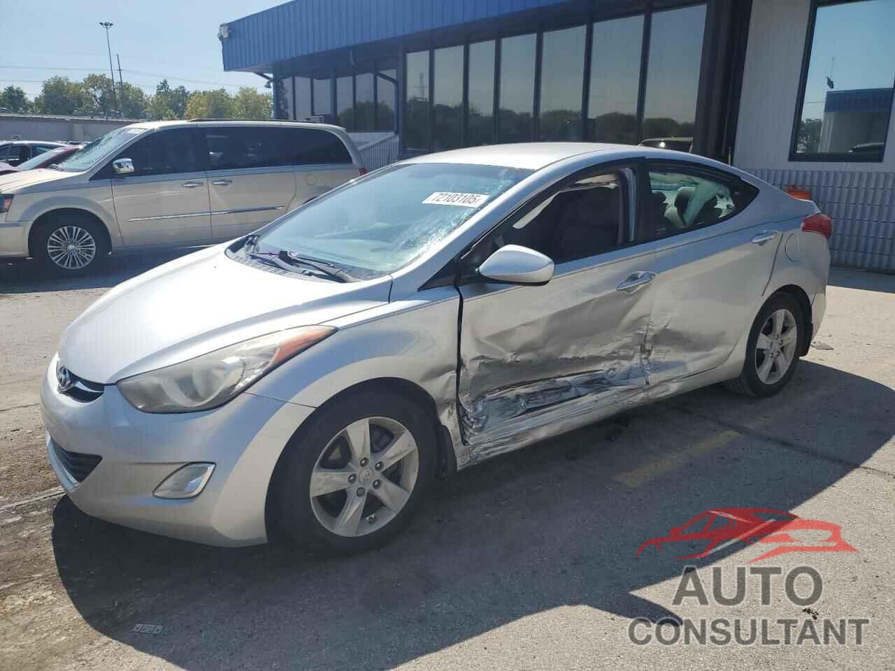 HYUNDAI ELANTRA 2012 - KMHDH4AE3CU468969