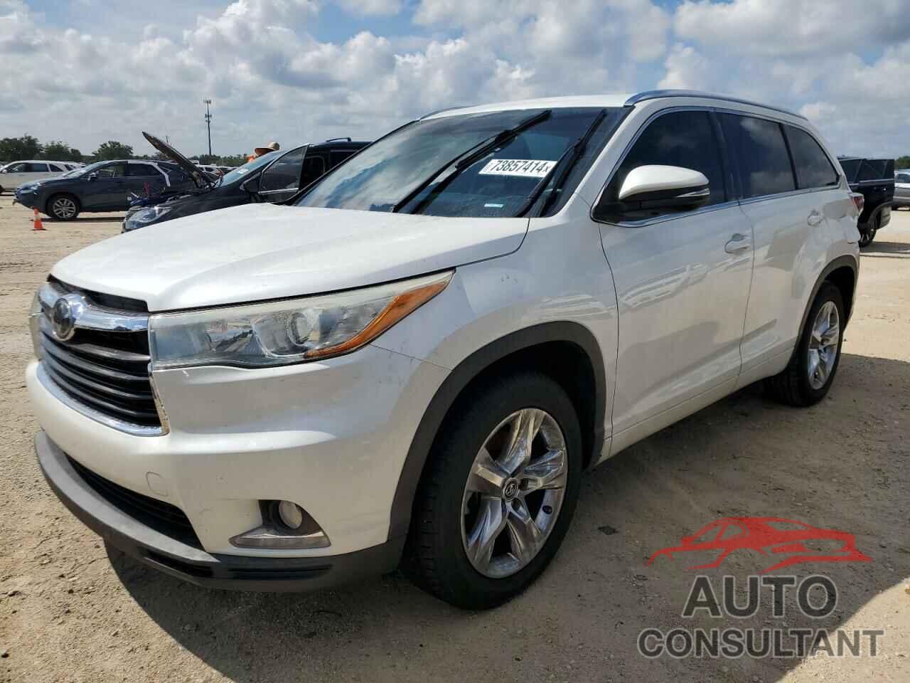 TOYOTA HIGHLANDER 2016 - 5TDYKRFH2GS133087