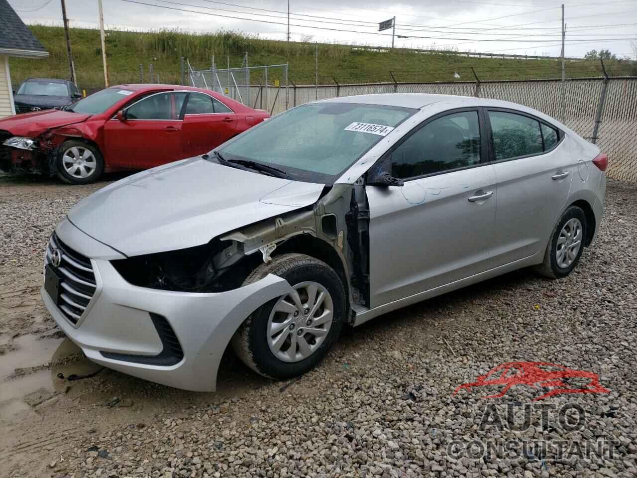 HYUNDAI ELANTRA 2018 - 5NPD74LF7JH348760