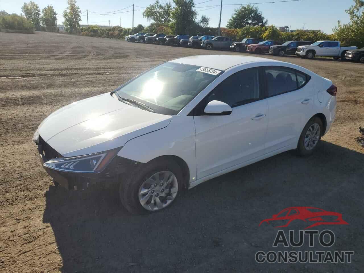 HYUNDAI ELANTRA 2019 - KMHD74LF3KU736703
