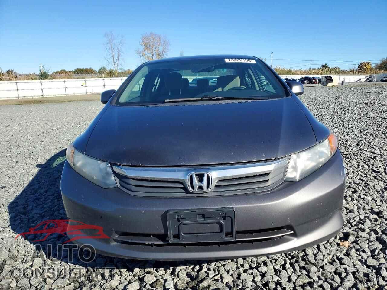 HONDA CIVIC 2012 - 19XFB2E59CE032851