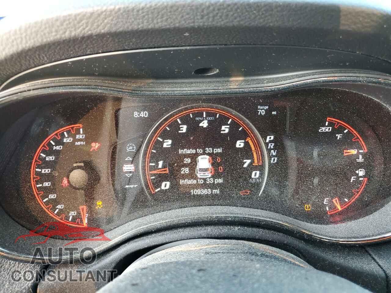DODGE DURANGO 2018 - 1C4SDJGJ2JC143419