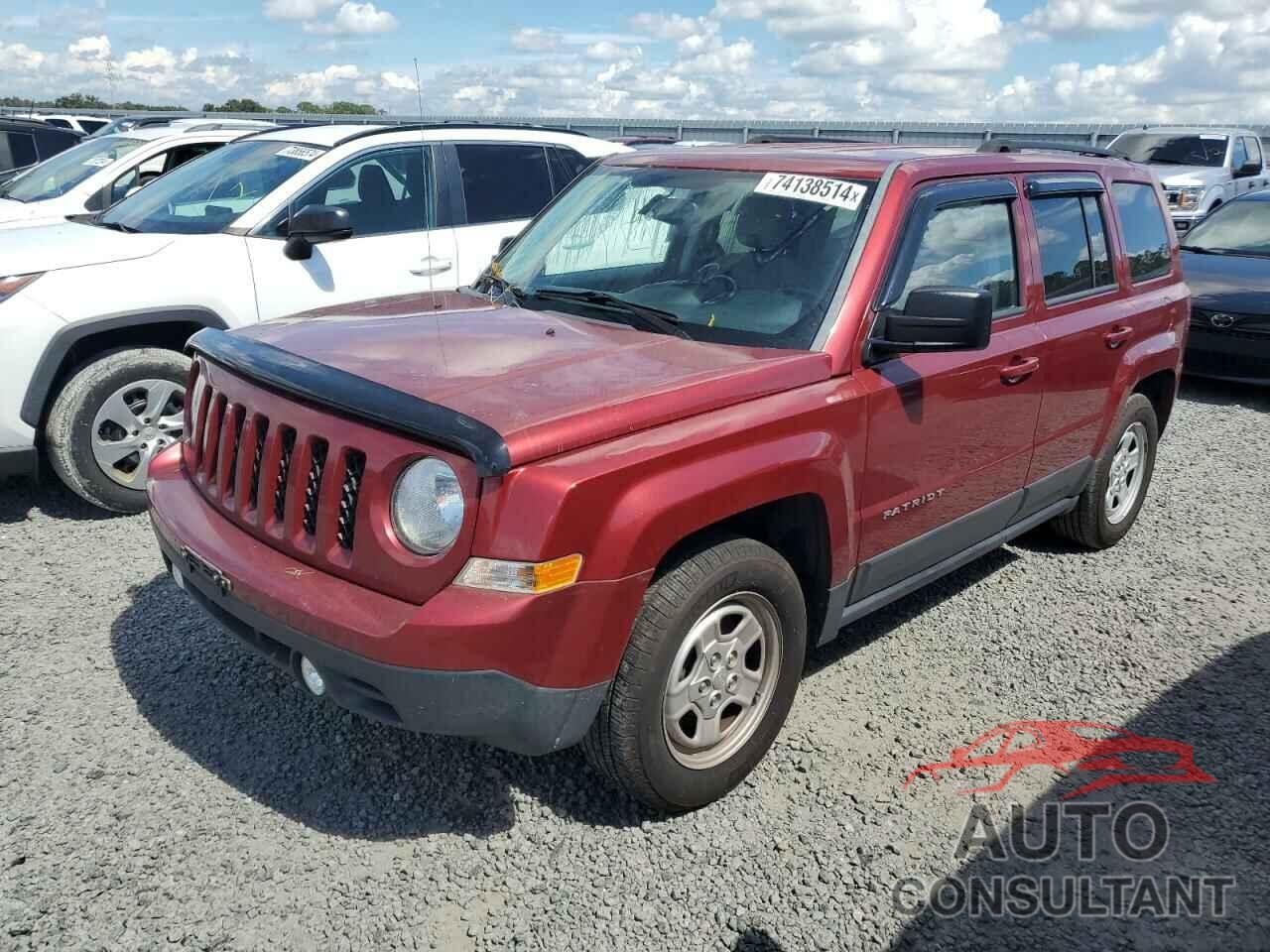 JEEP PATRIOT 2016 - 1C4NJPBAXGD656307