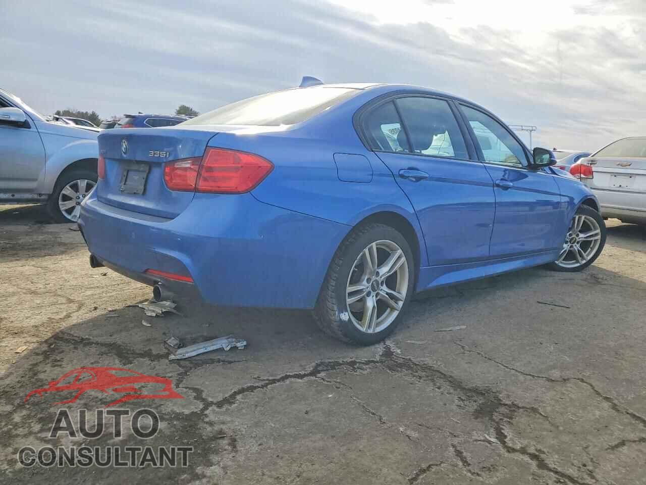 BMW 3 SERIES 2015 - WBA3B9C50FP982774