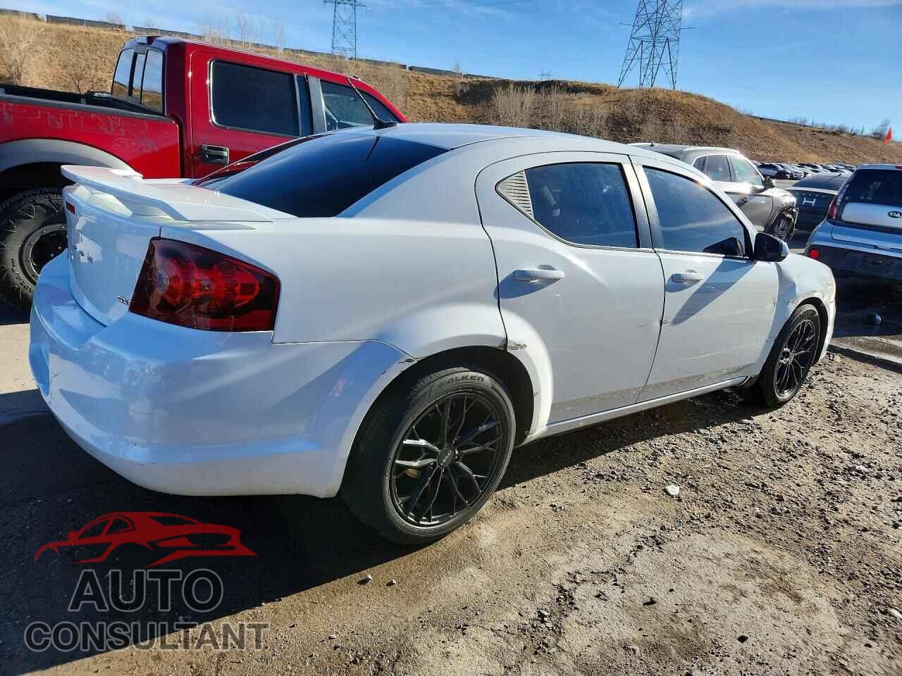 DODGE AVENGER 2013 - 1C3CDZCB6DN633876