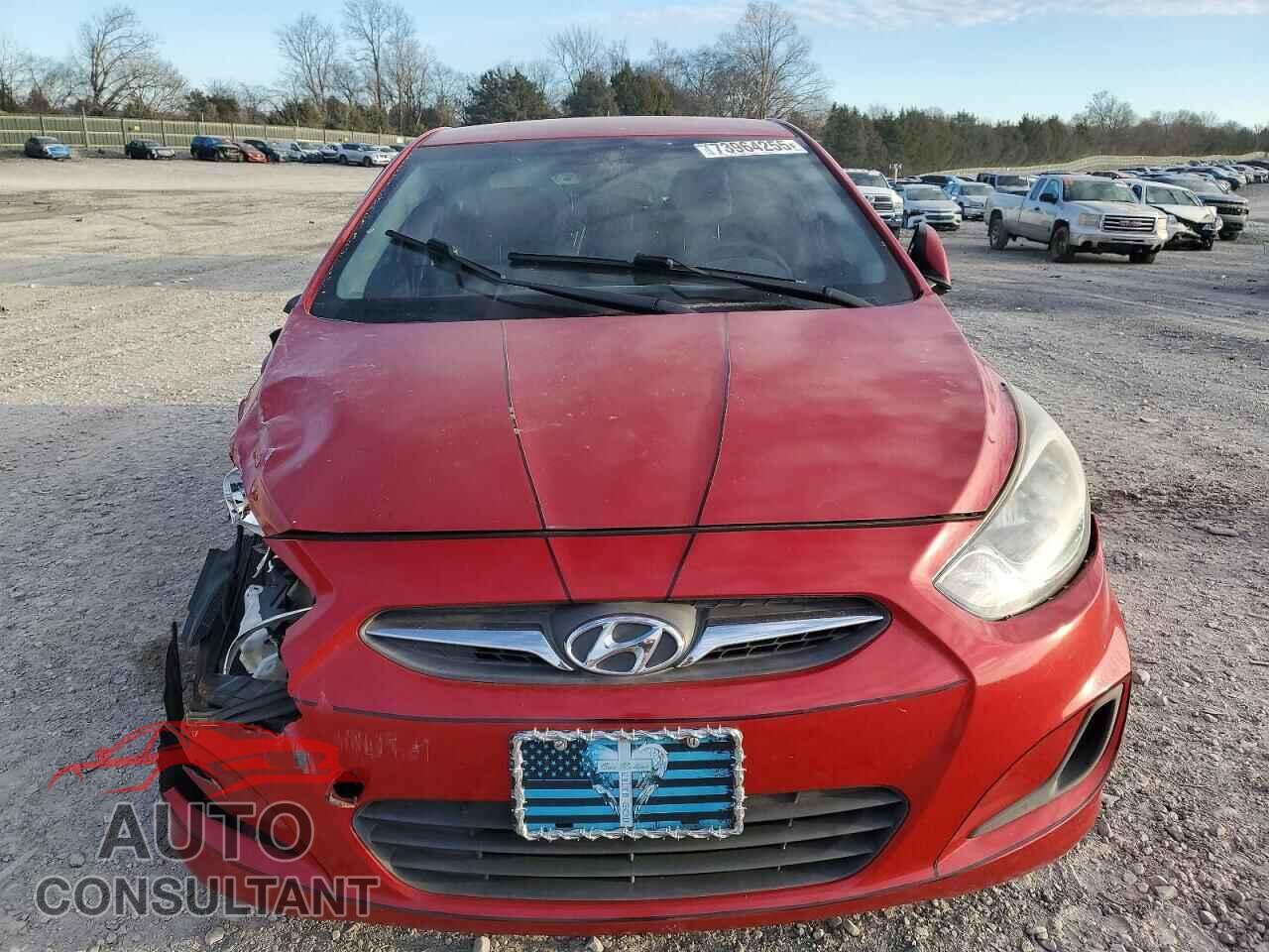 HYUNDAI ACCENT 2014 - KMHCT4AE2EU757533