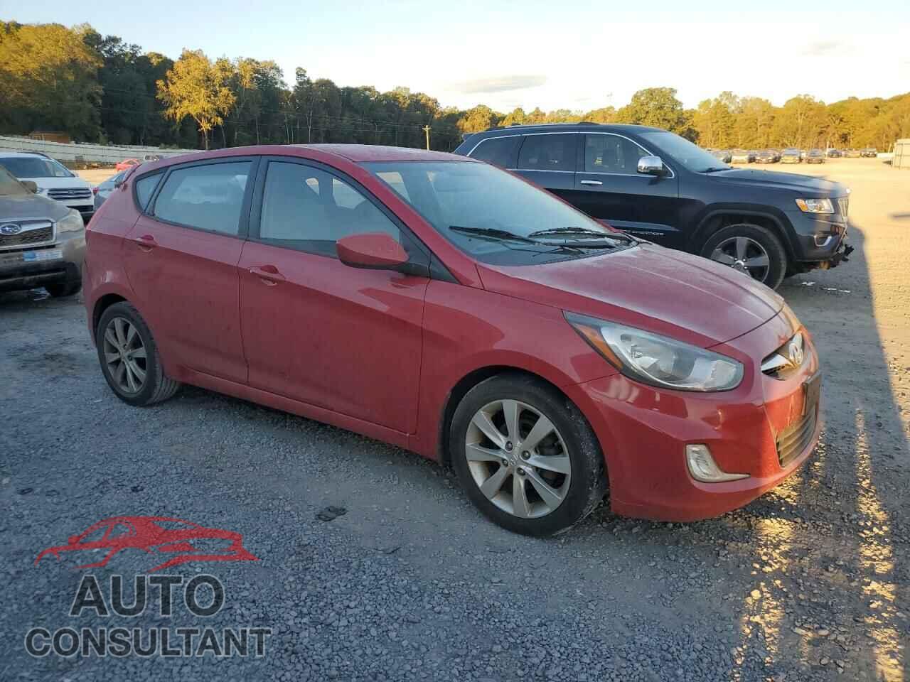 HYUNDAI ACCENT 2012 - KMHCU5AE8CU003181