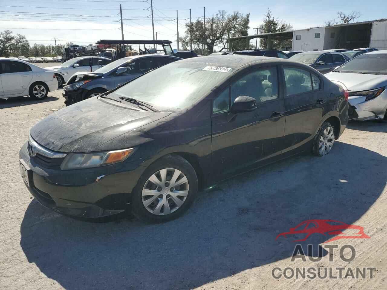 HONDA CIVIC 2012 - 19XFB2F57CE073994