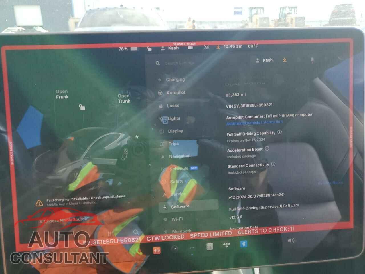TESLA MODEL 3 2020 - 5YJ3E1EB5LF650821