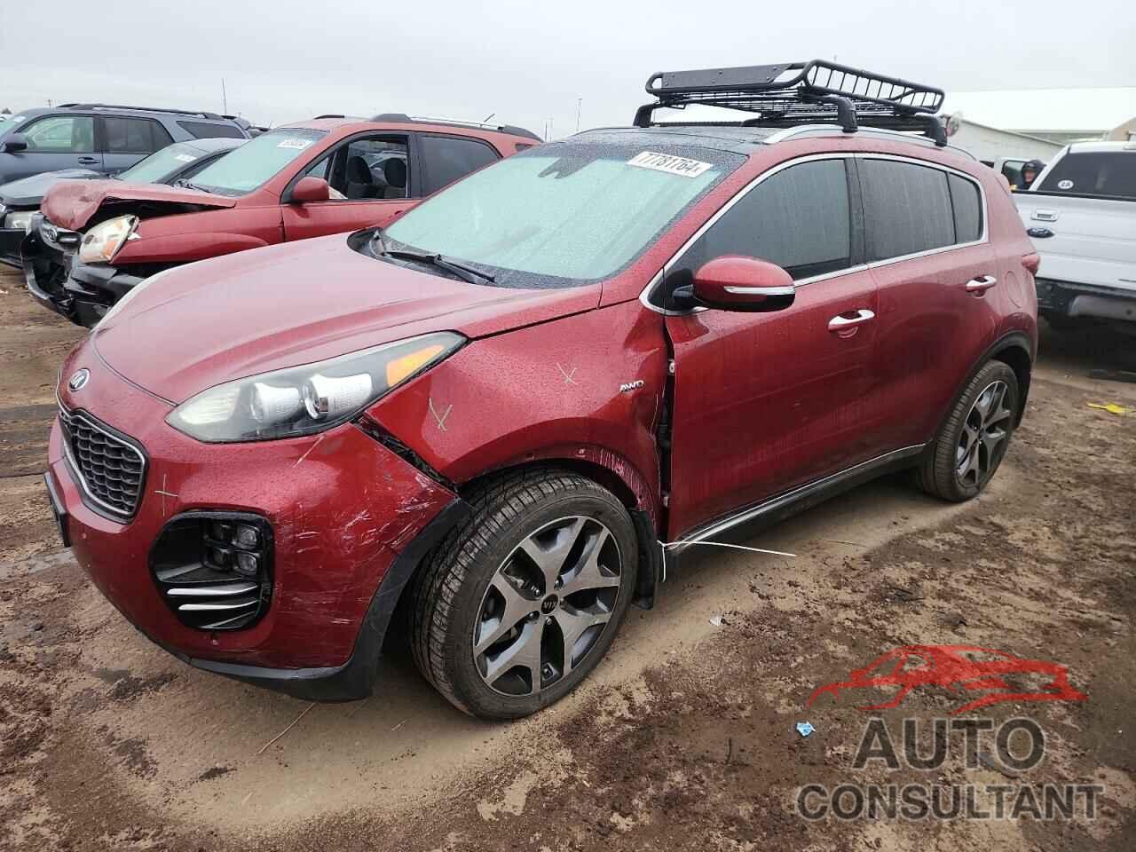 KIA SPORTAGE 2017 - KNDPRCA68H7092521