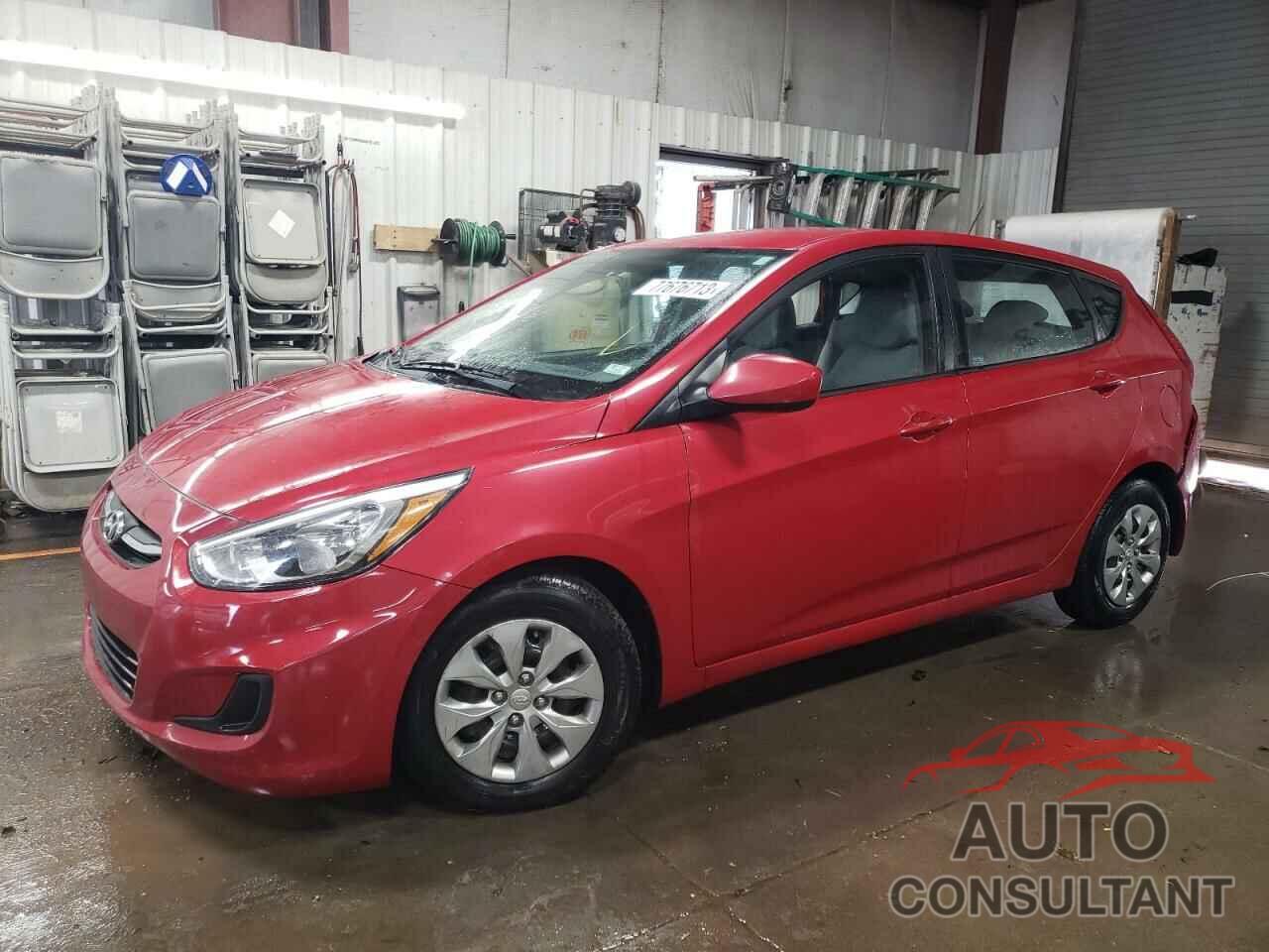 HYUNDAI ACCENT 2017 - KMHCT5AE9HU323152