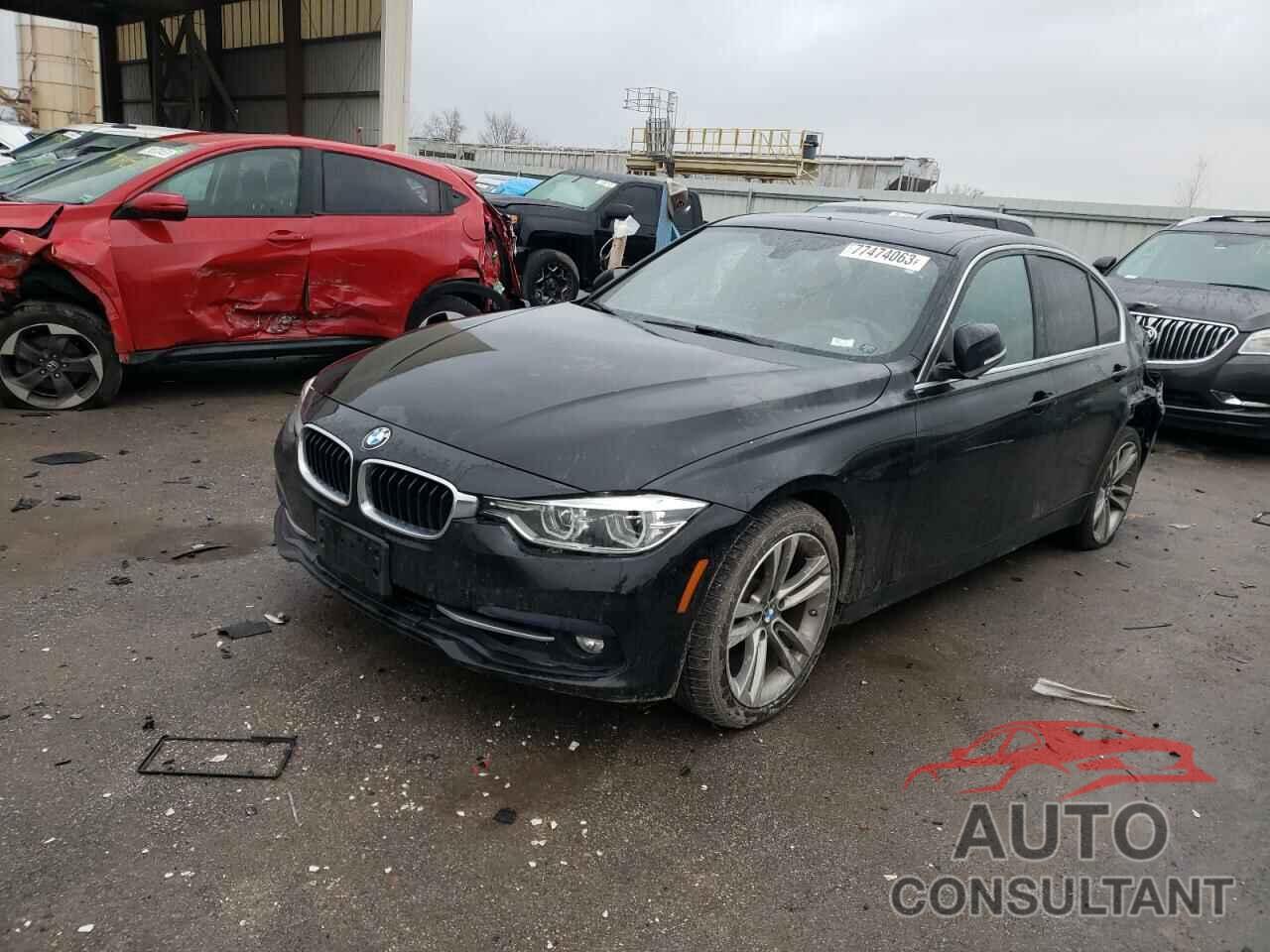 BMW 3 SERIES 2017 - WBA8B9G33HNU55079