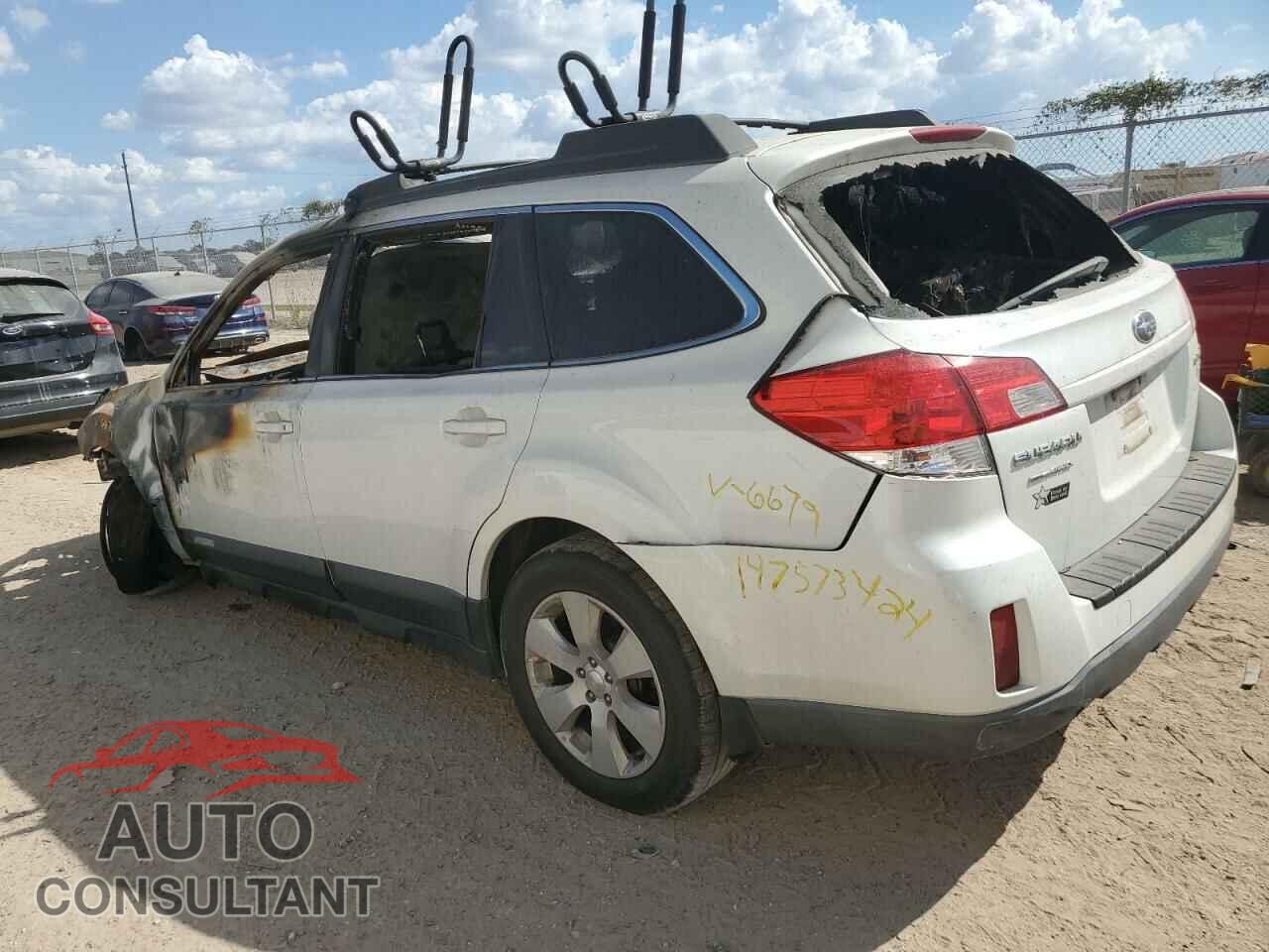 SUBARU OUTBACK 2010 - 4S4BRBBC9A3366679