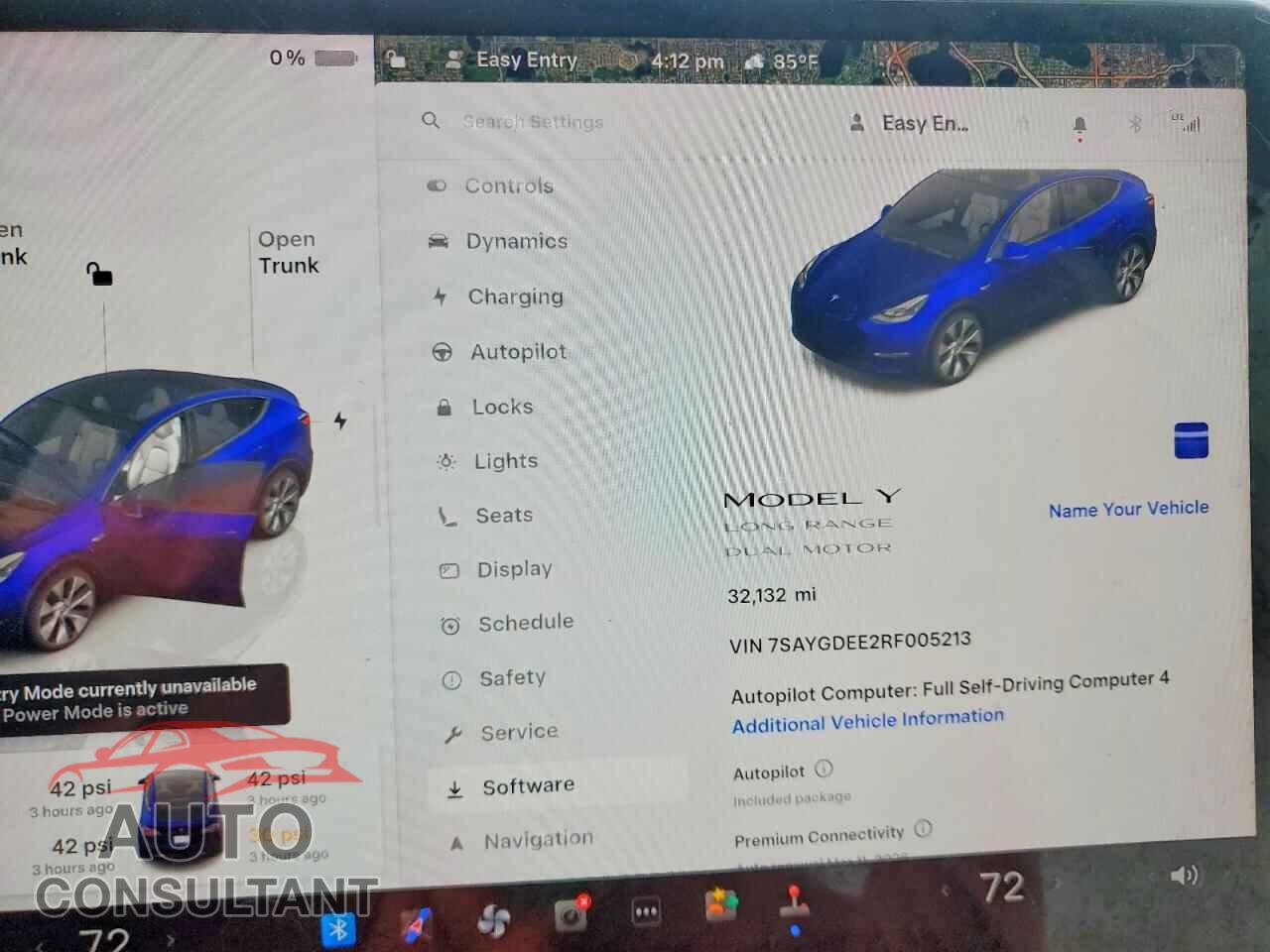 TESLA MODEL Y 2024 - 7SAYGDEE2RF005213