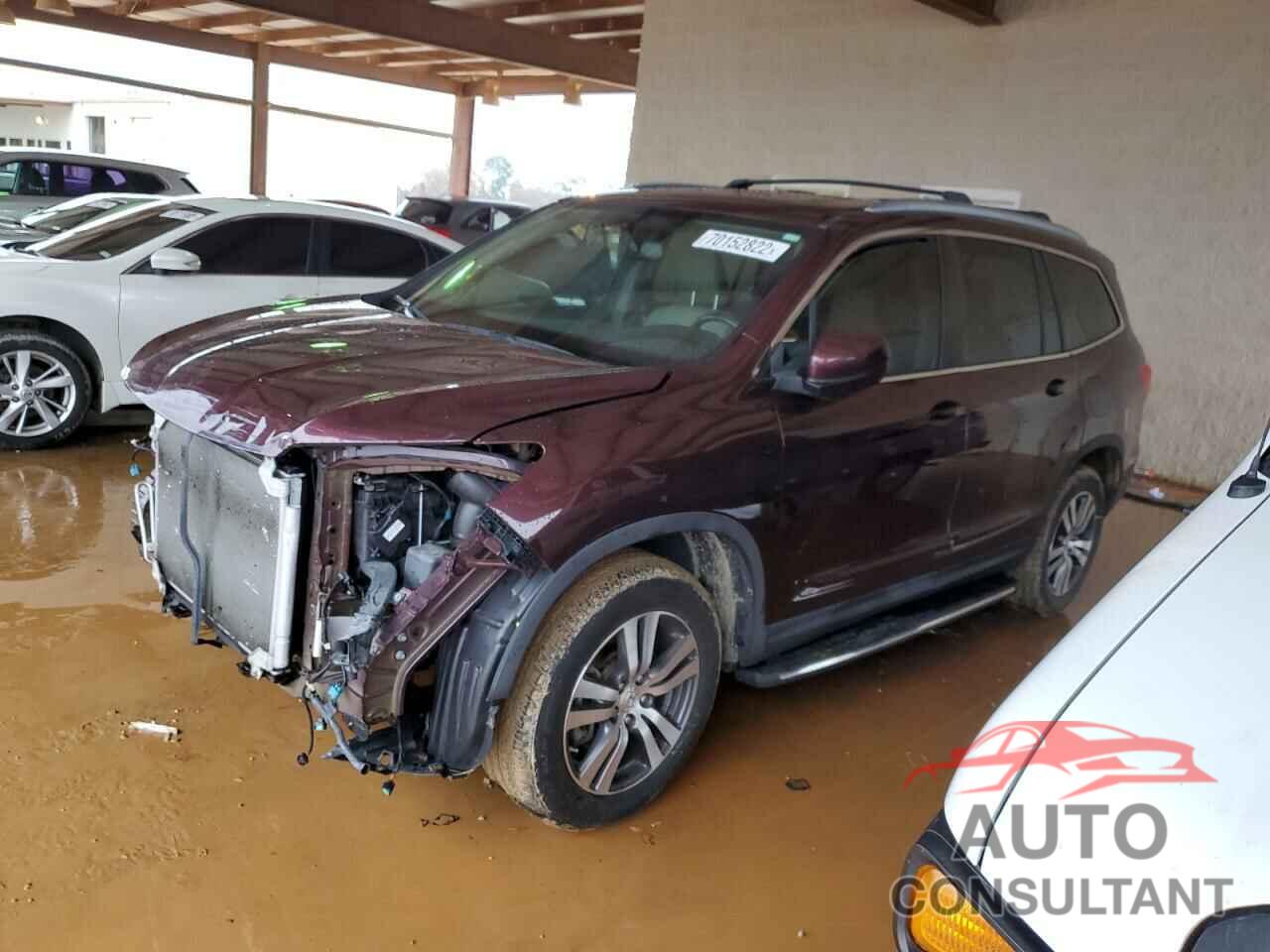 HONDA PILOT 2017 - 5FNYF5H59HB010134