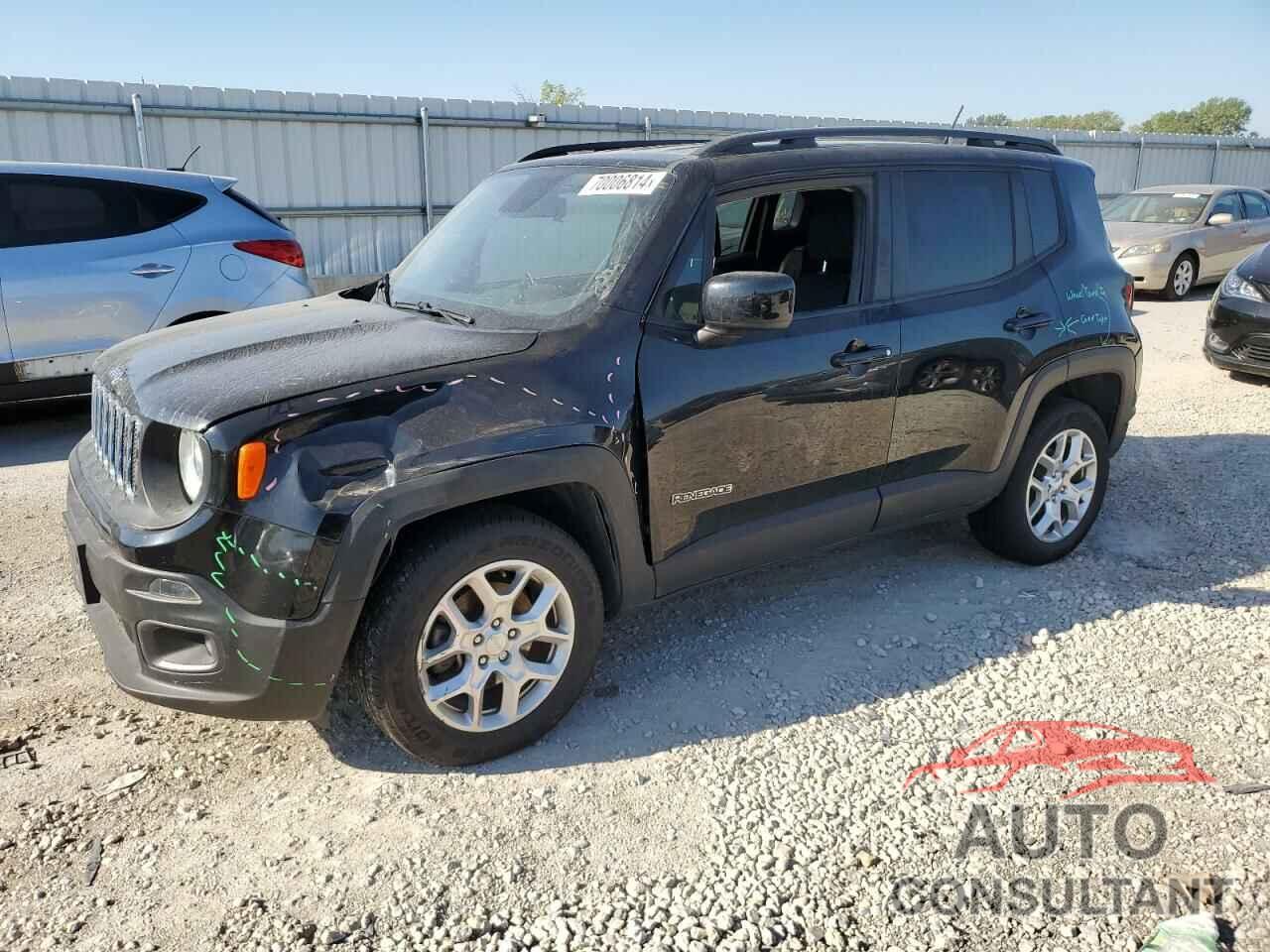 JEEP RENEGADE 2017 - ZACCJBBBXHPG09798