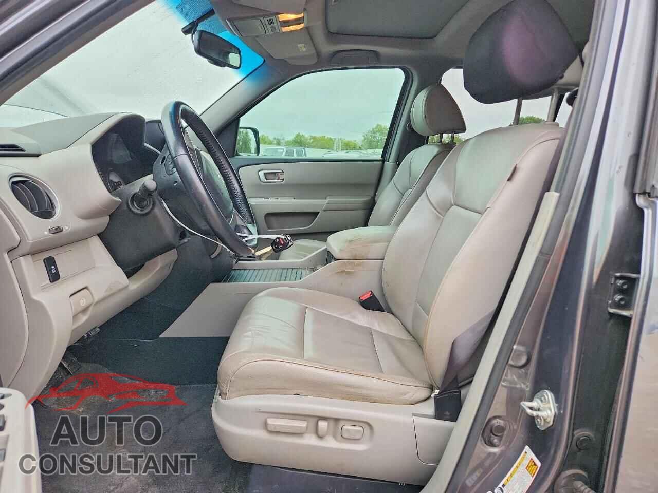 HONDA PILOT 2012 - 5FNYF3H76CB040268