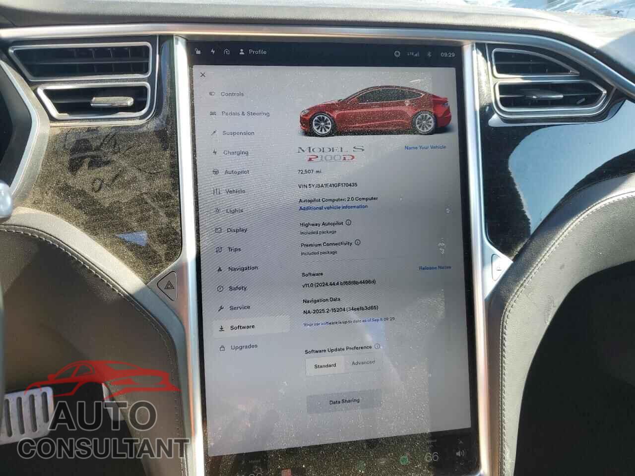 TESLA MODEL S 2016 - 5YJSA1E41GF170435