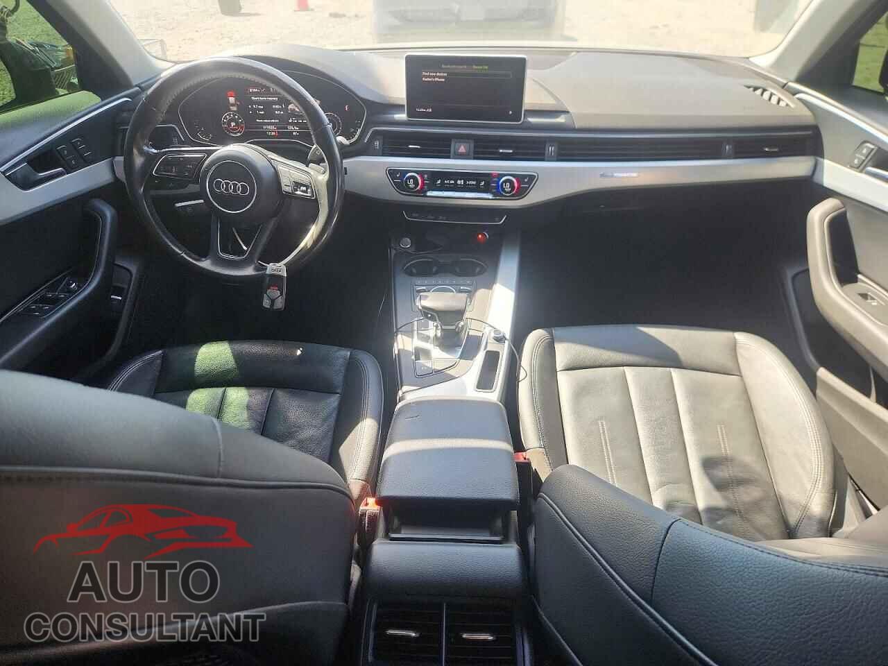 AUDI A4 2017 - WAUDNAF40HN052744