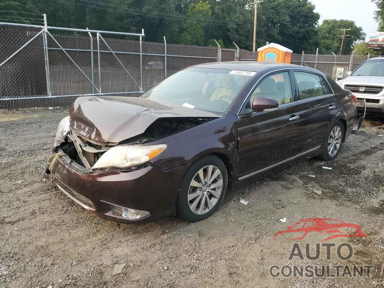 TOYOTA AVALON 2011 - 4T1BK3DB3BU395704
