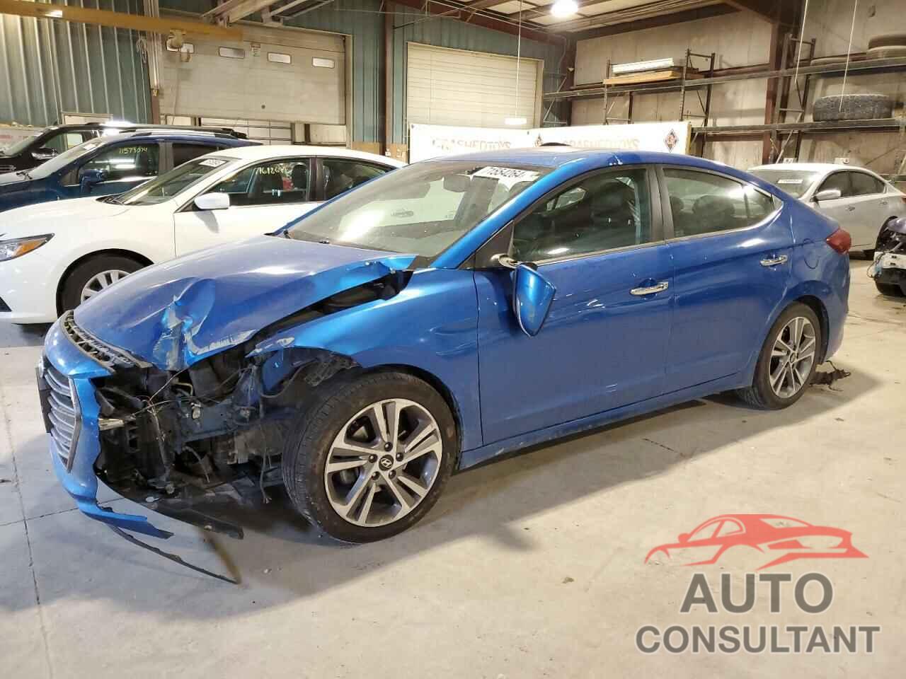 HYUNDAI ELANTRA 2017 - KMHD84LF8HU313198