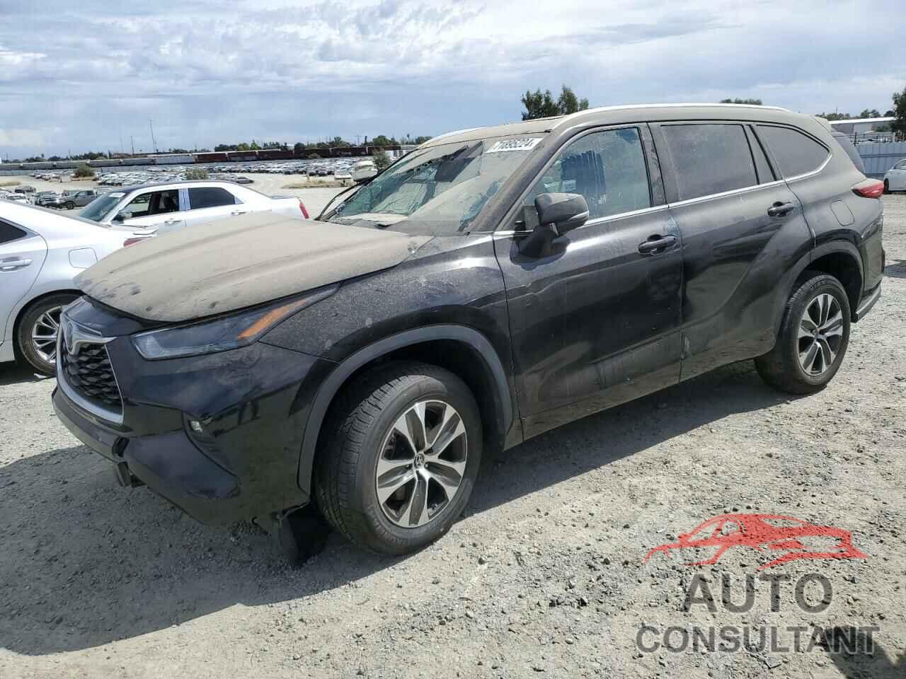 TOYOTA HIGHLANDER 2022 - 5TDGZRAH1NS102523