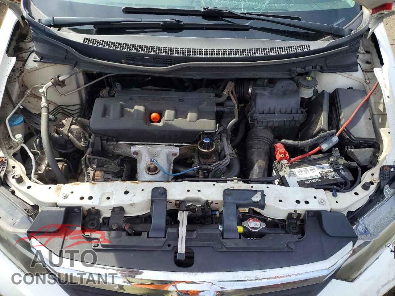 HONDA CIVIC 2012 - 19XFB2F52CE025898