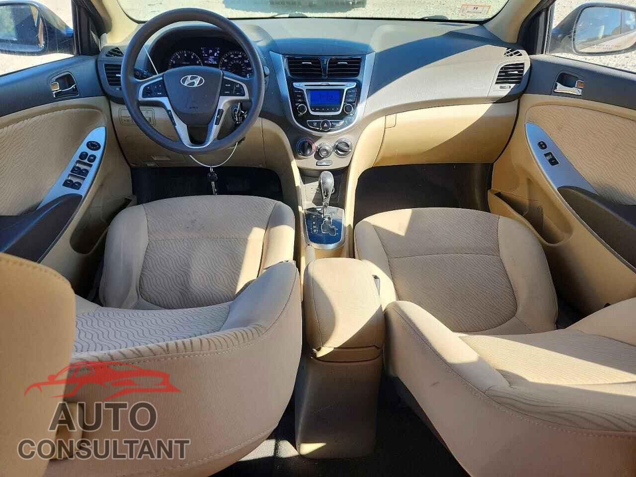 HYUNDAI ACCENT 2014 - KMHCU4AE6EU590087