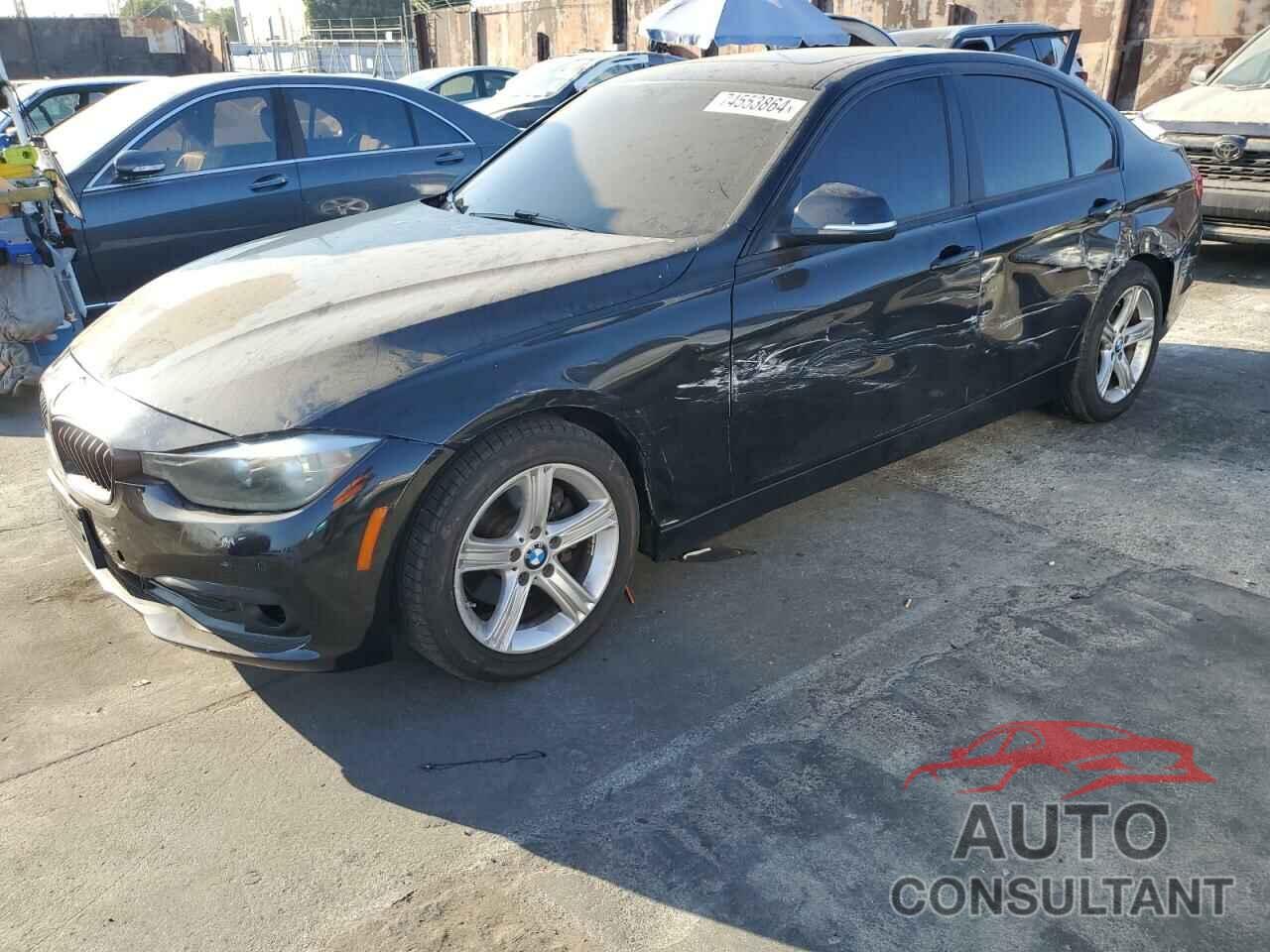 BMW 3 SERIES 2017 - WBA8E1G39HNU15792