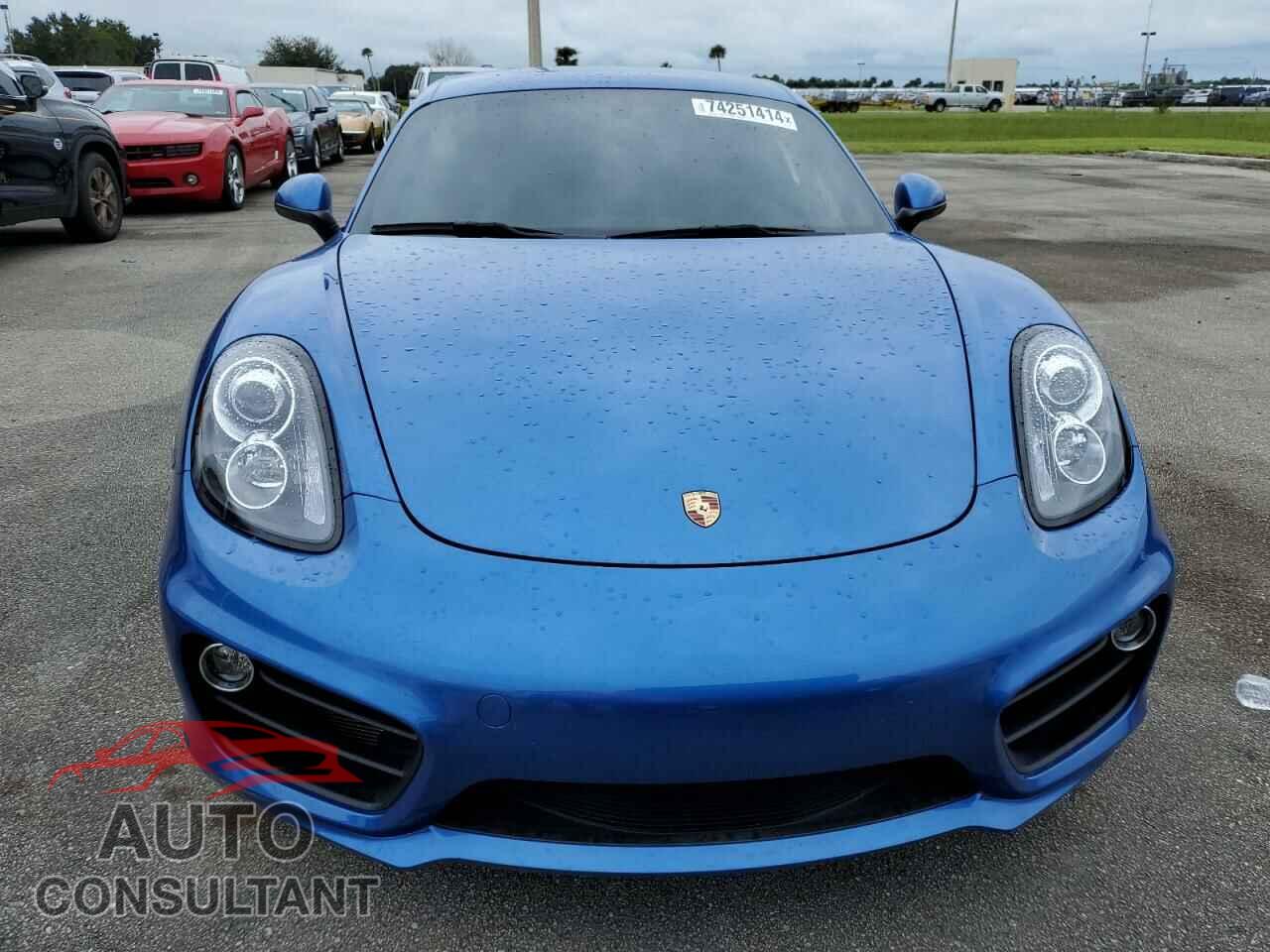 PORSCHE CAYMAN 2016 - WP0AB2A86GK185569