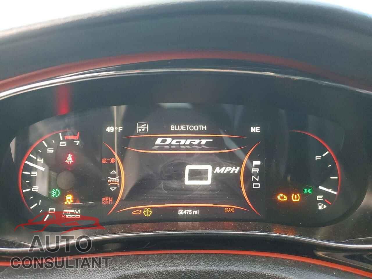 DODGE DART 2014 - 1C3CDFEB8ED916654