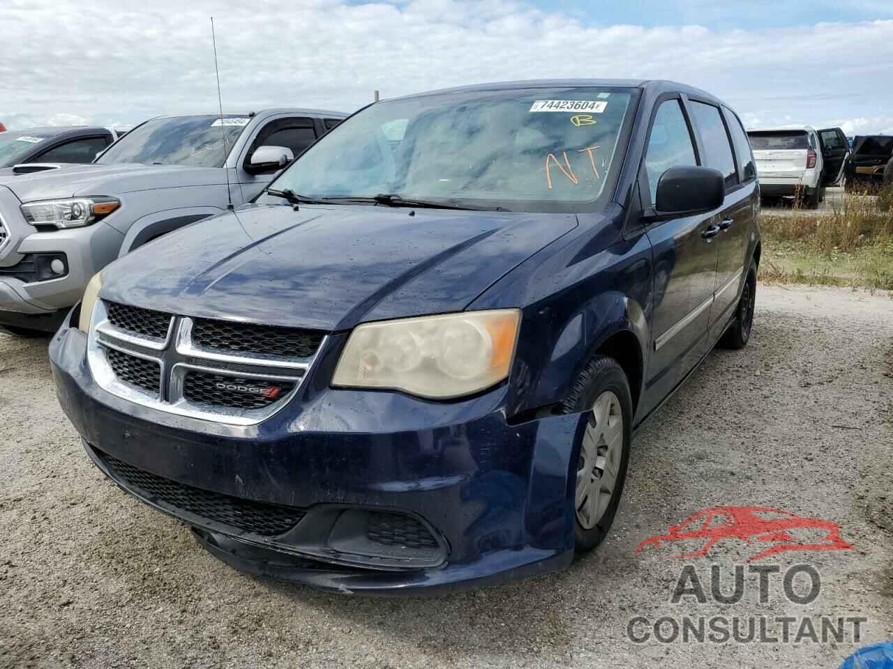 DODGE CARAVAN 2012 - 2C4RDGBG9CR333810