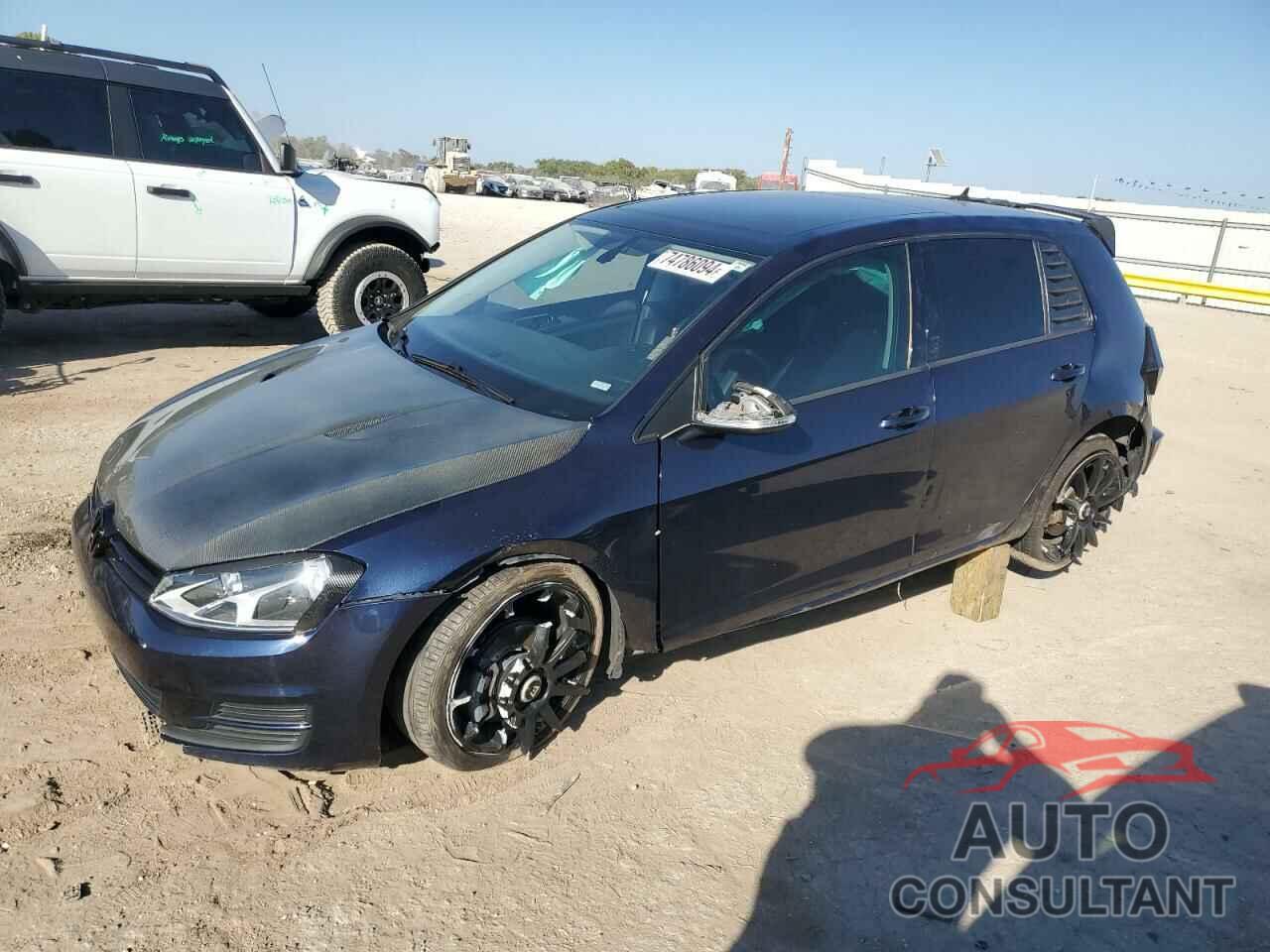 VOLKSWAGEN GOLF 2017 - 3VW217AU1HM010994