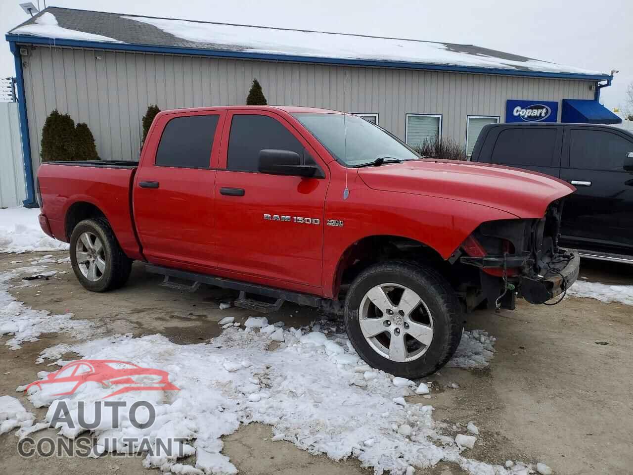 DODGE RAM 1500 2012 - 1C6RD7KT4CS199808